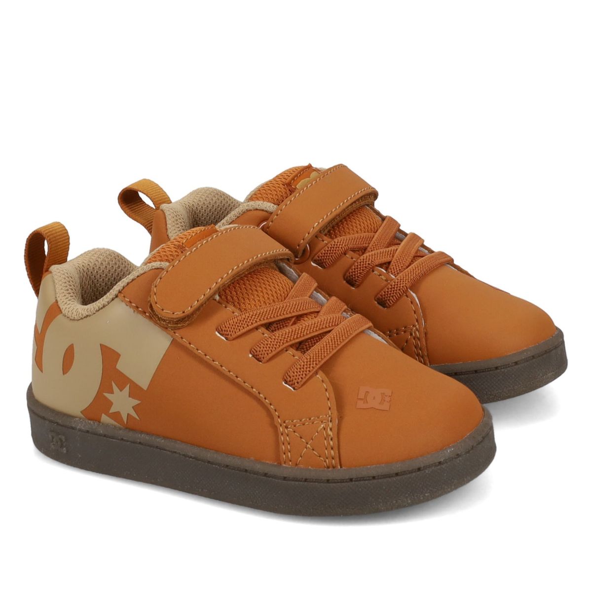 DC SHOES - Zapatilla Niño Court Graffik Elastic Café DC