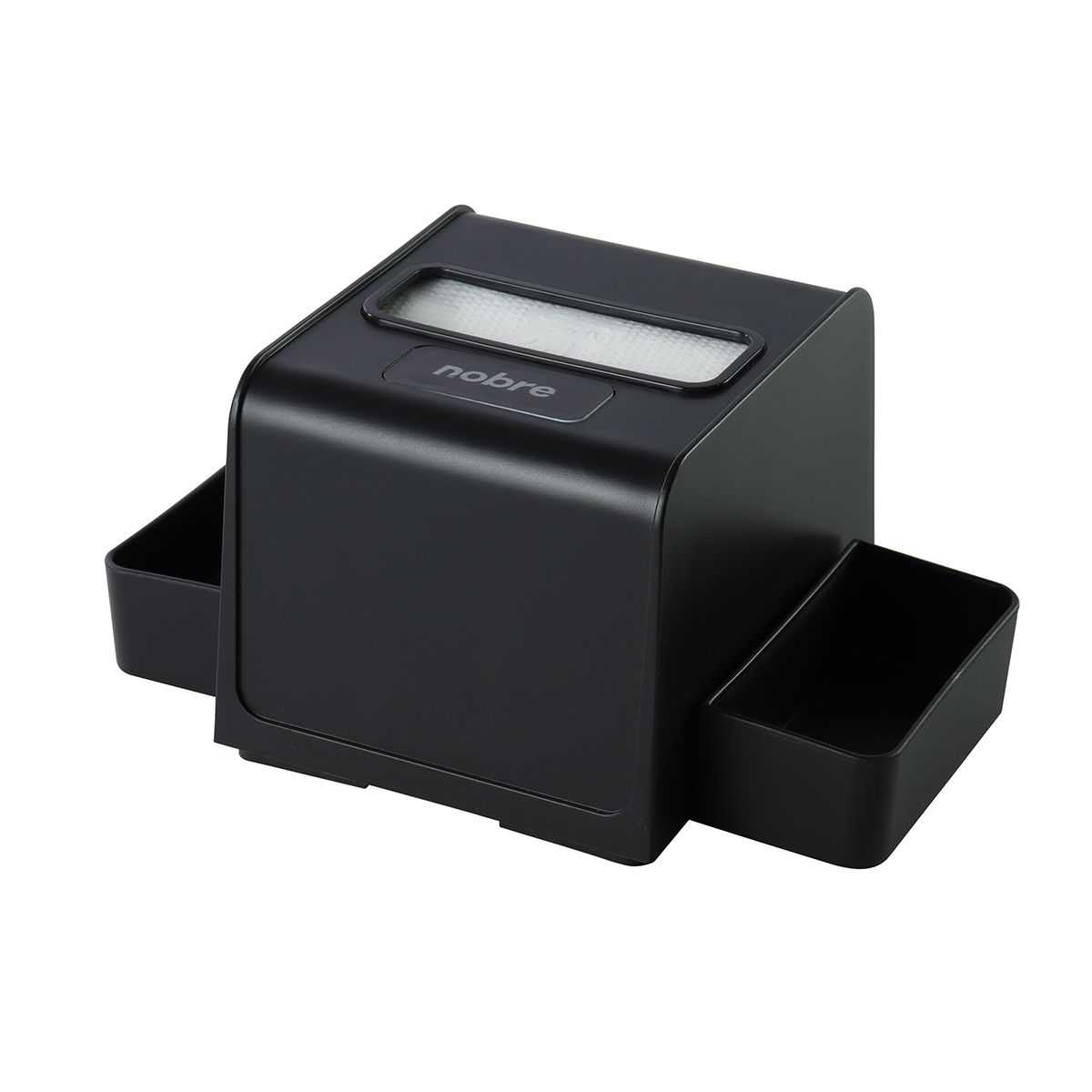 NOBRE - Dispensador de Servilletas Intercaladas con Soporte Negro New Model