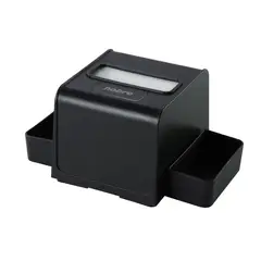 NOBRE - Dispensador de Servilletas Intercaladas con Soporte Negro New Model