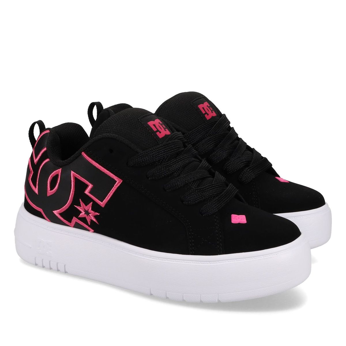 DC SHOES - Zapatilla Mujer Court Graffik Plataforma Multicolor DC