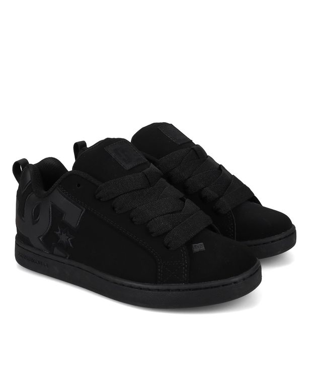 Zapatilla Mujer Court-Graffik Negro