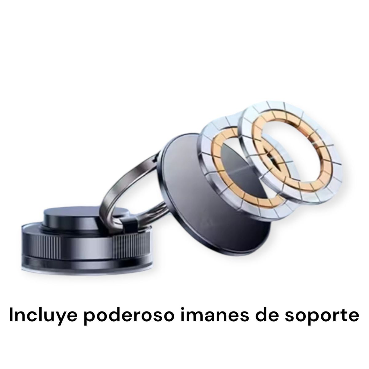 GENERICO - Porta Celular Soporte Magnetico De Succión Al Vacio Ventosa