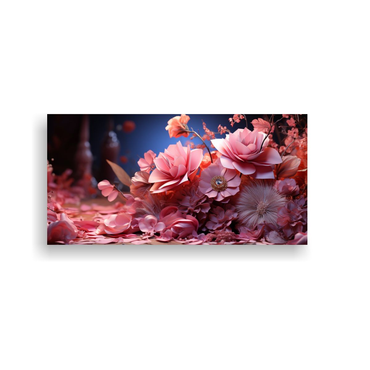 GENERICO - Cuadro Concepto Resistente A Composición De Arte 140x70 Cm