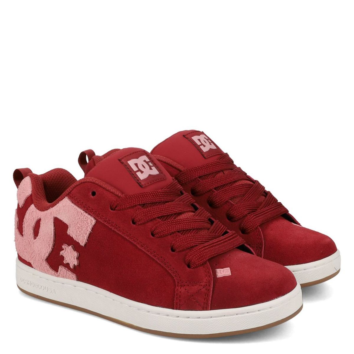 DC SHOES - Zapatilla Mujer Court Graffik Sd Rojo DC