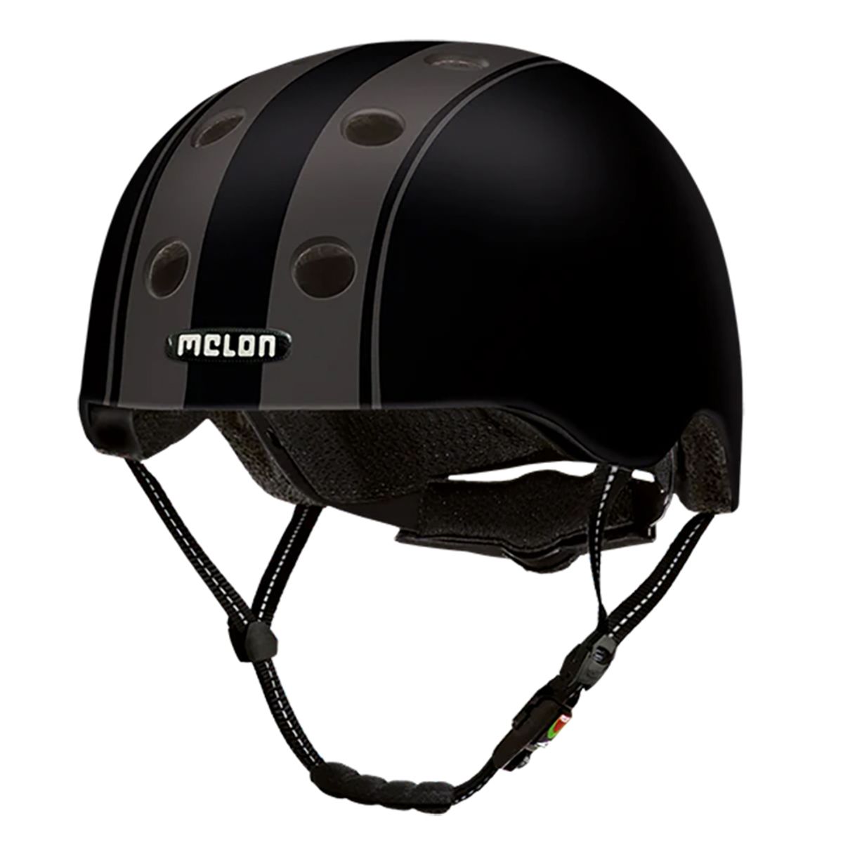 MELON - Casco Ciclismo Urbano Melon Decent Double Black ML