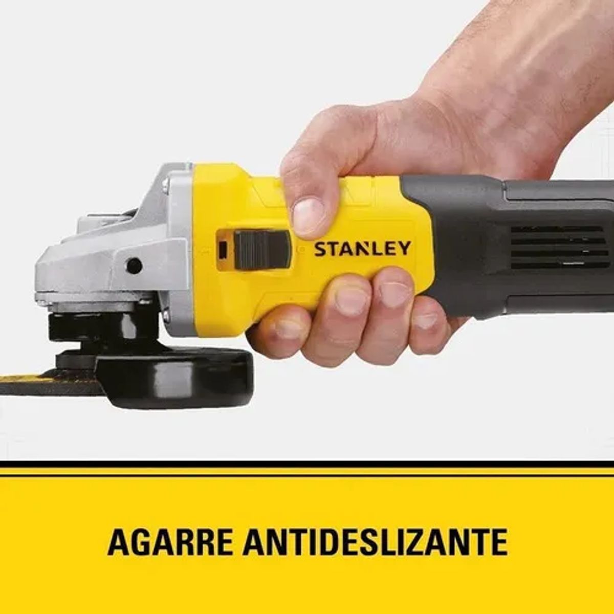 STANLEY - Esmeril Angular Stanley Stgs9115-b2c 4 1/2 900w Color Amarillo/negro