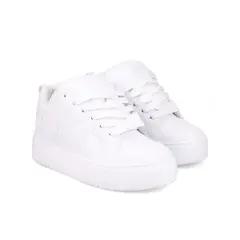 DC SHOES - Zapatilla Mujer Court Graffik Plataforma Blanco DC