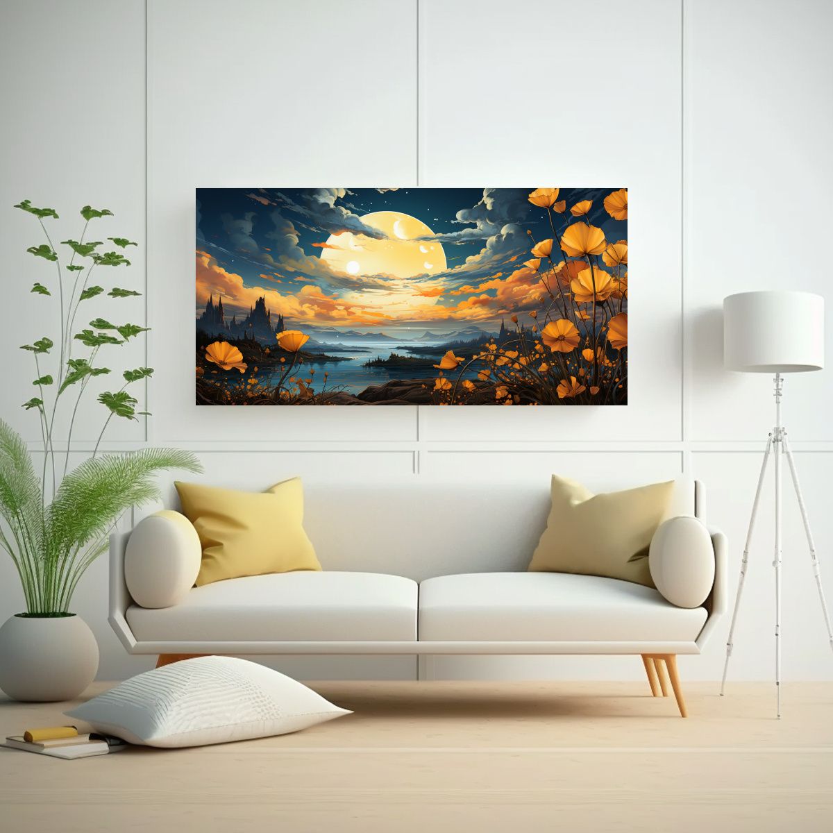 GENERICO - Cuadros Decorativos Lienzo Vanguardia Exclusivo 140x70 Cm