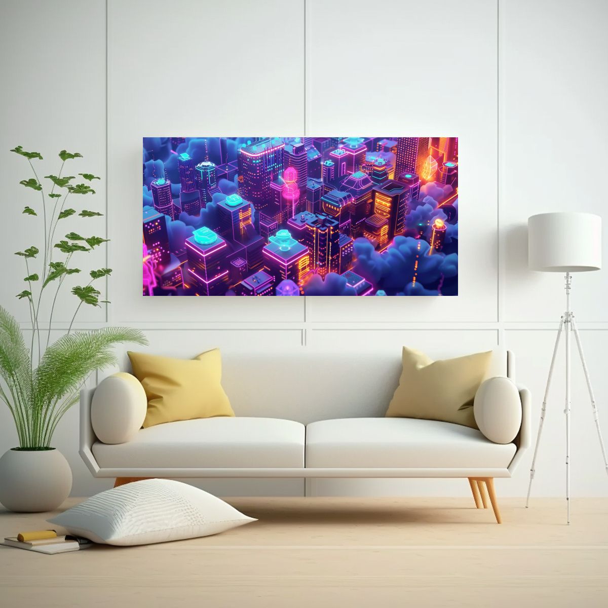GENERICO - Pinturas Decorativas Para Desarrolladores De 120x60 Cm