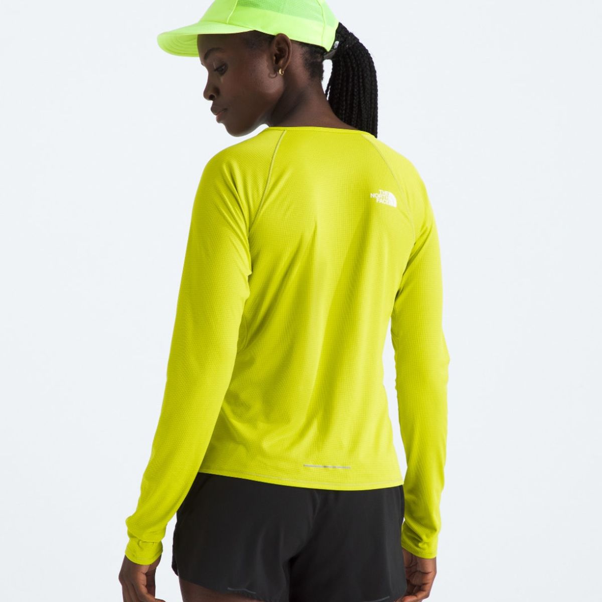 THE NORTH FACE - Polera Deportiva Manga Larga Sunriser LS Mujer Amarillo