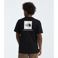 THE NORTH FACE - Polera S/S Box Nse Hombre Negro