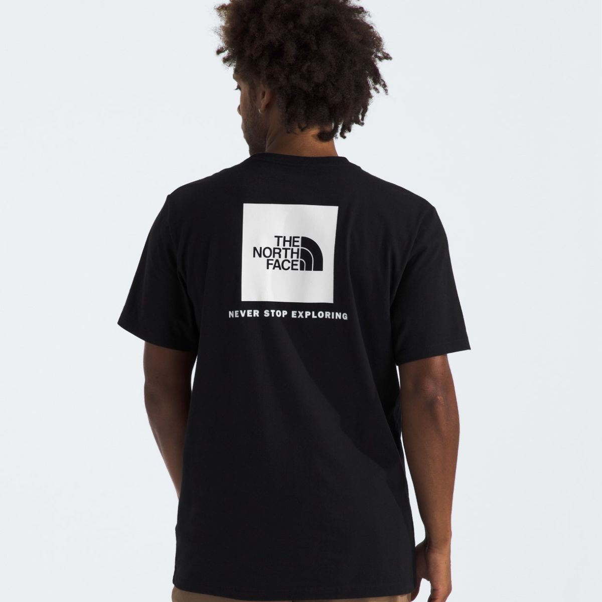 THE NORTH FACE - Polera S/S Box Nse Hombre Negro