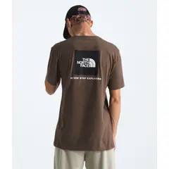 THE NORTH FACE - Polera S/S Box Nse Hombre Café
