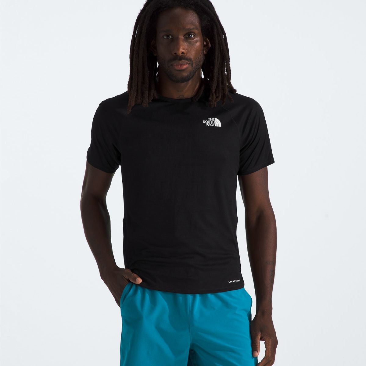 THE NORTH FACE - Polera Deportiva Sunriser SS Hombre Negro