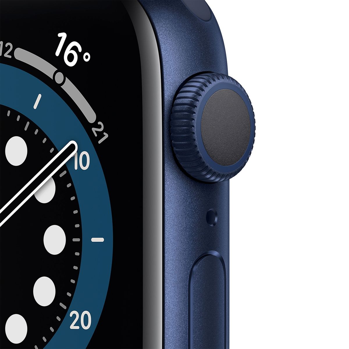 APPLE - Apple Watch Series 6 (40Mm, Gps) - Caja Aluminio Azul - Correa Deportiva Azul Marino Intenso