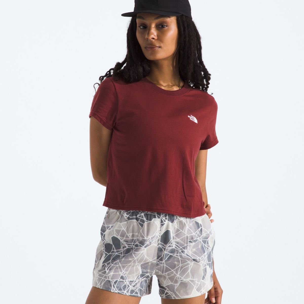 THE NORTH FACE - Polera Evolution Mujer Burdeo