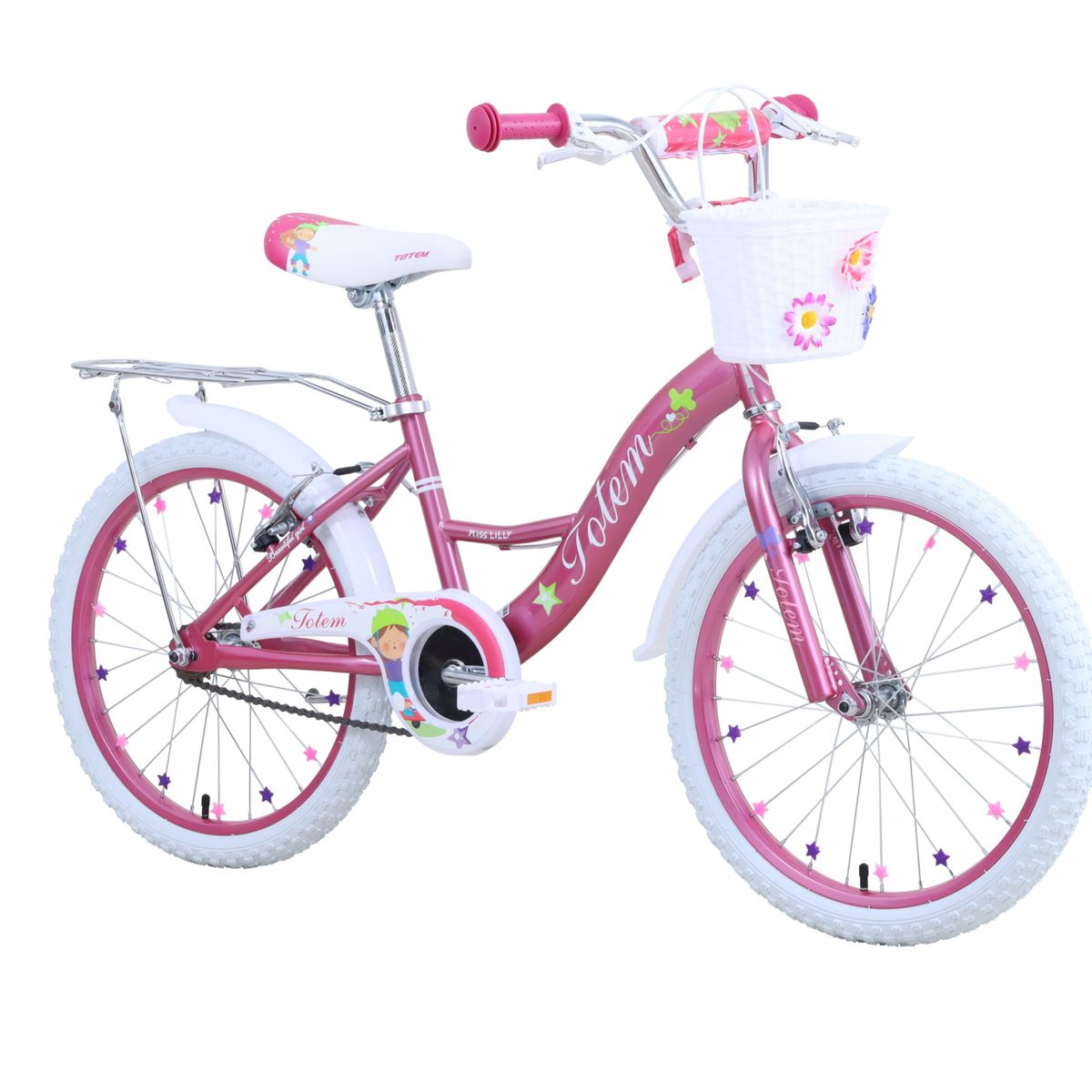 TOTEM - BICICLETA TOTEM INFANTIL ARO 20 MISS LILLY FUCSIA