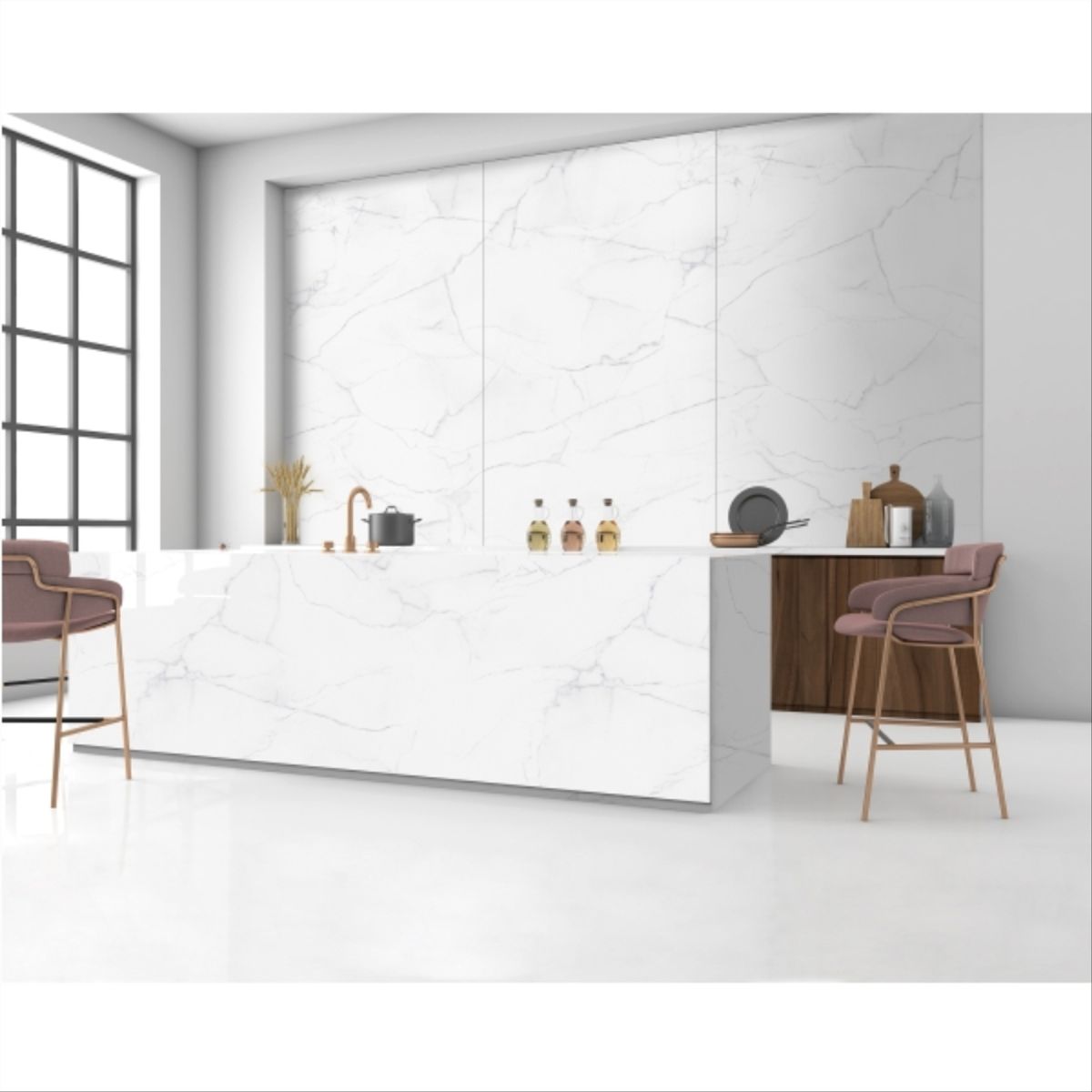 VESTO - Melamina marmara ultra mat 15mm 1.83 x 2.50 vesto