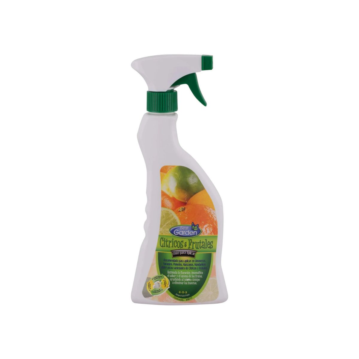 BEST GARDEN - Fertilizante para cítricos y frutales 450 ml spray