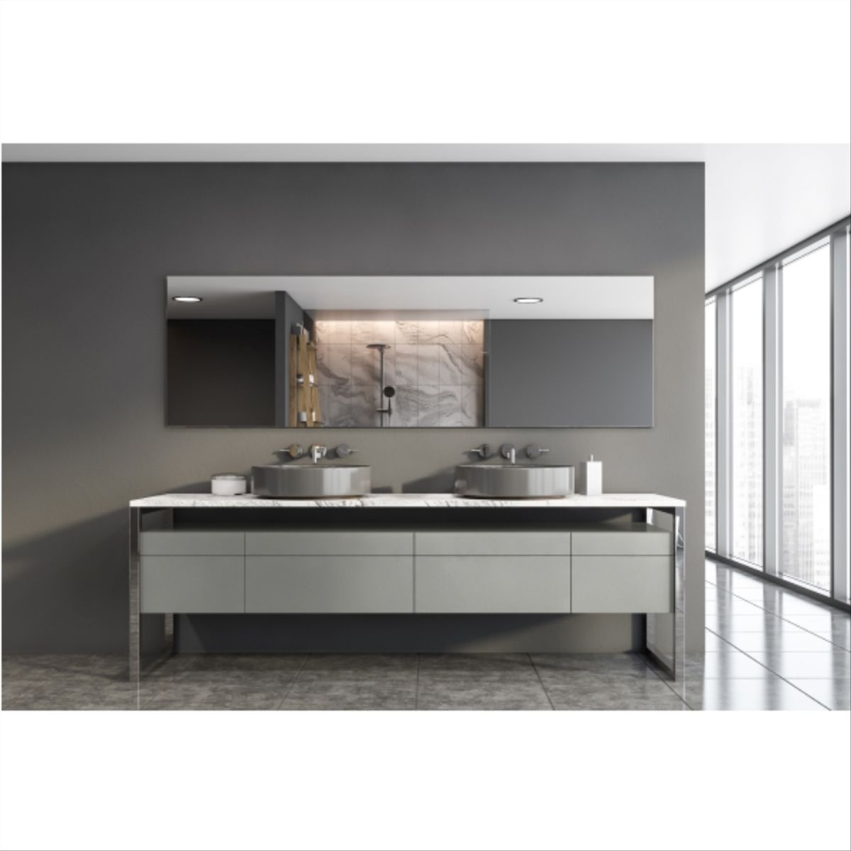 VESTO - Melamina humo ultra matte 15mm 1.83 x 2.50 vesto