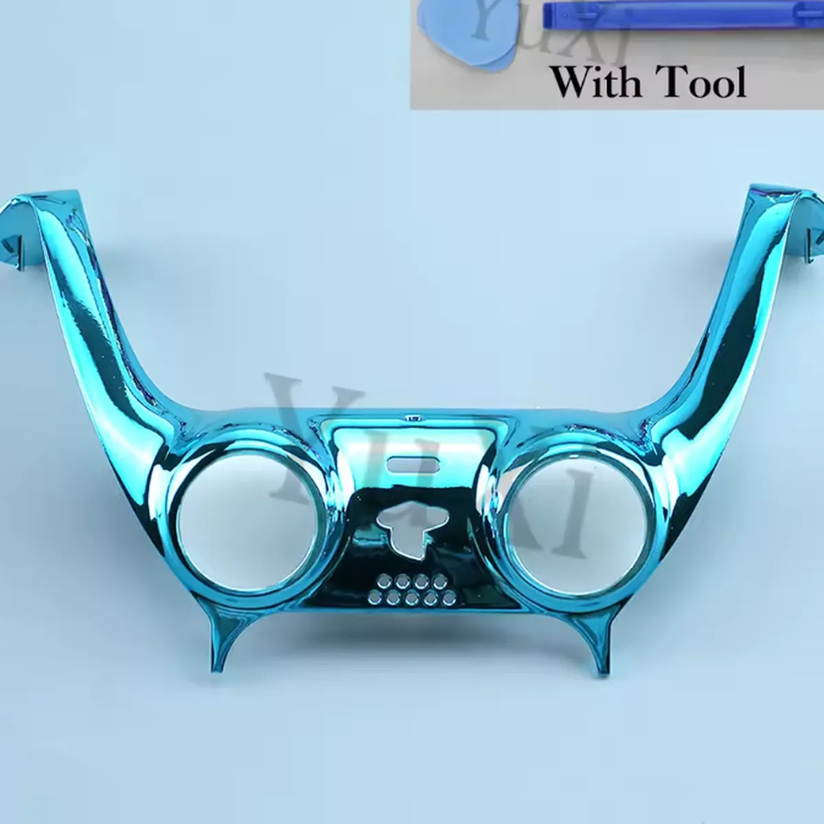 GENERICO - Funda Carcasa para Control PS5 - Azul acero - 1