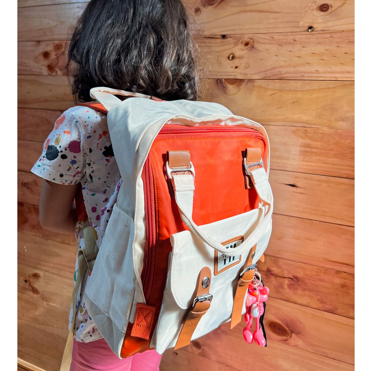 GENERICO - Mochila Femenina diseño clásico a prueba de agua 37 Litros