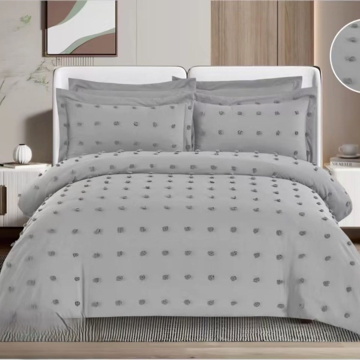 GENERICO - COBERTORES DE VERANO QUILT DE ALGODON SEMI-ACOLCHADOS