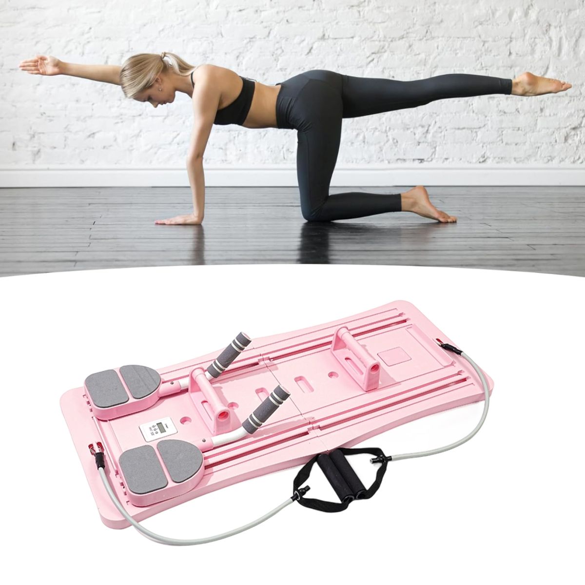 ATURE - Placa De Ejercicio Soporte De Placa Abdominal Para El Hogar