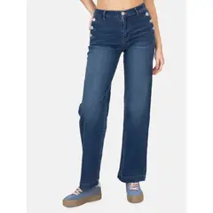 MAUI AND SONS - Jeans Naluya Azul Mujer - Azul