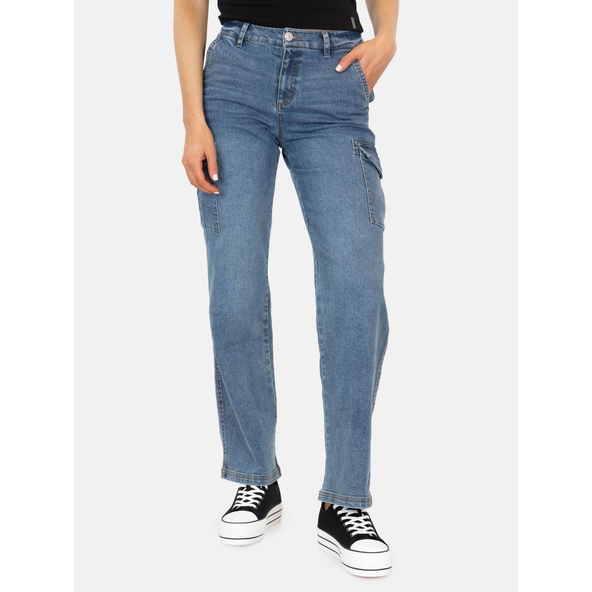 MAUI AND SONS - Jeans Iolana Azul Mujer Maui And Sons - Azul