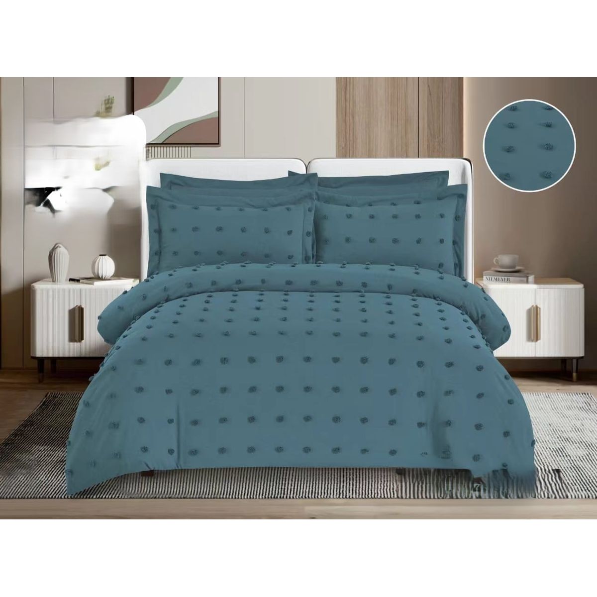 GENERICO - COBERTORES DE VERANO QUILT DE ALGODON SEMI-ACOLCHADOS