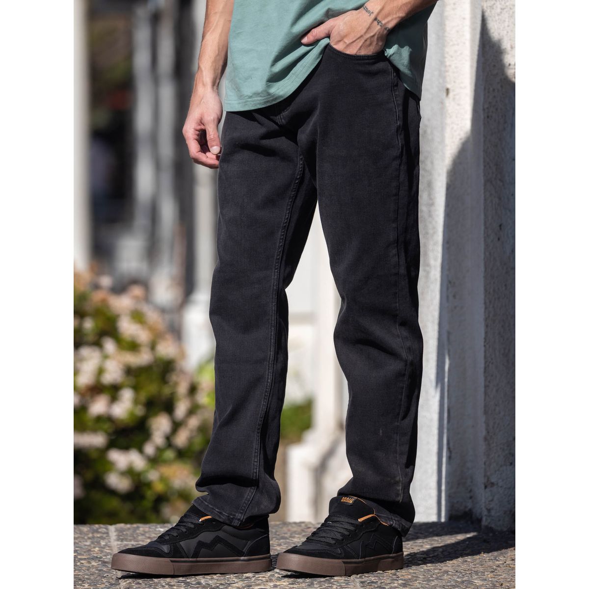 MAUI AND SONS - Jeans Nari Negro Hombre Maui And Sons - Negro