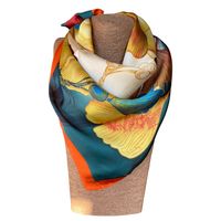 Pañuelo de Seda de Sarga Mujer 70x70 MAXÓ Grace