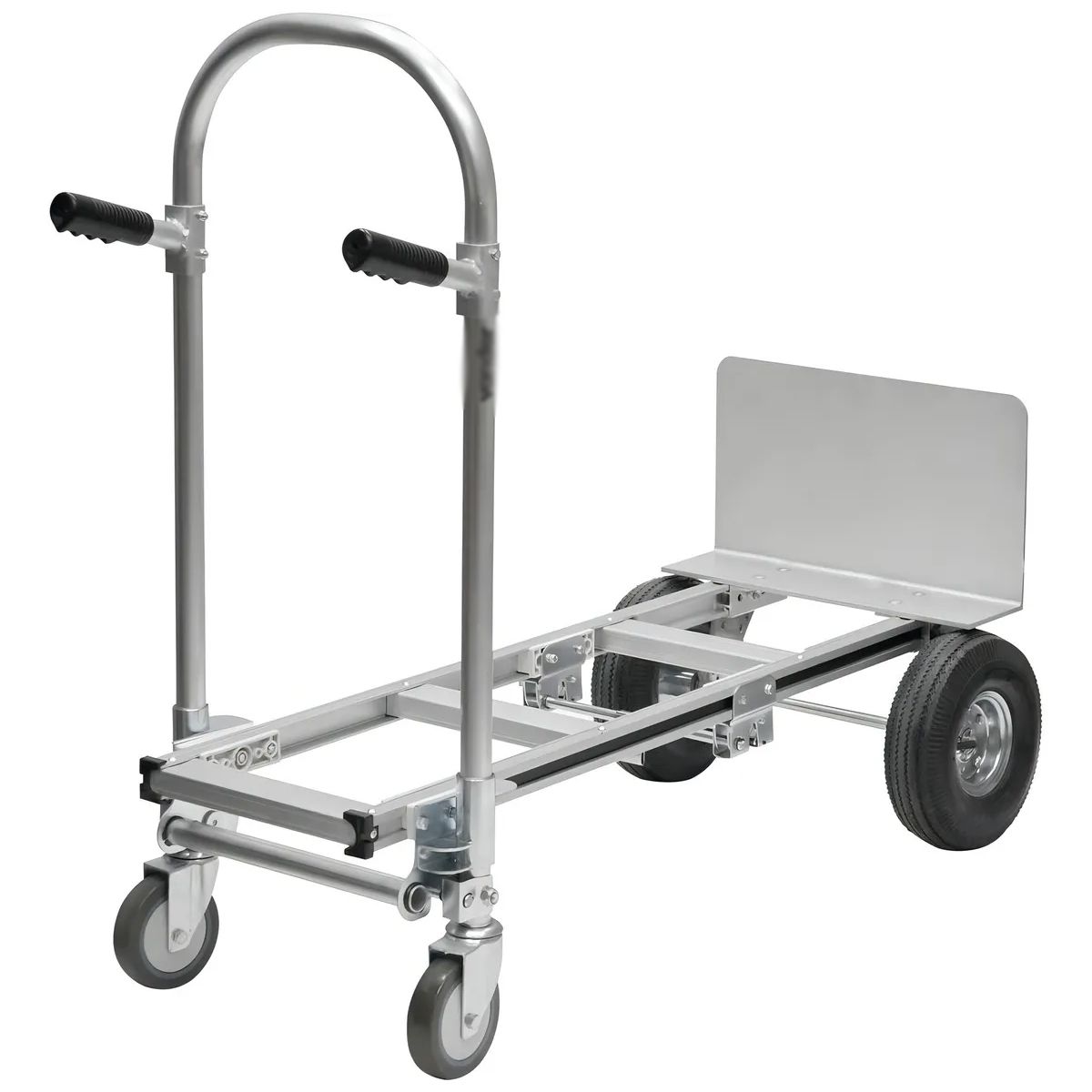 GENERICO - Carro De Carga Aluminio Dual Corto Capacidad 300 Kg