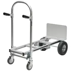 GENERICO - Carro De Carga Aluminio Dual Corto Capacidad 300 Kg