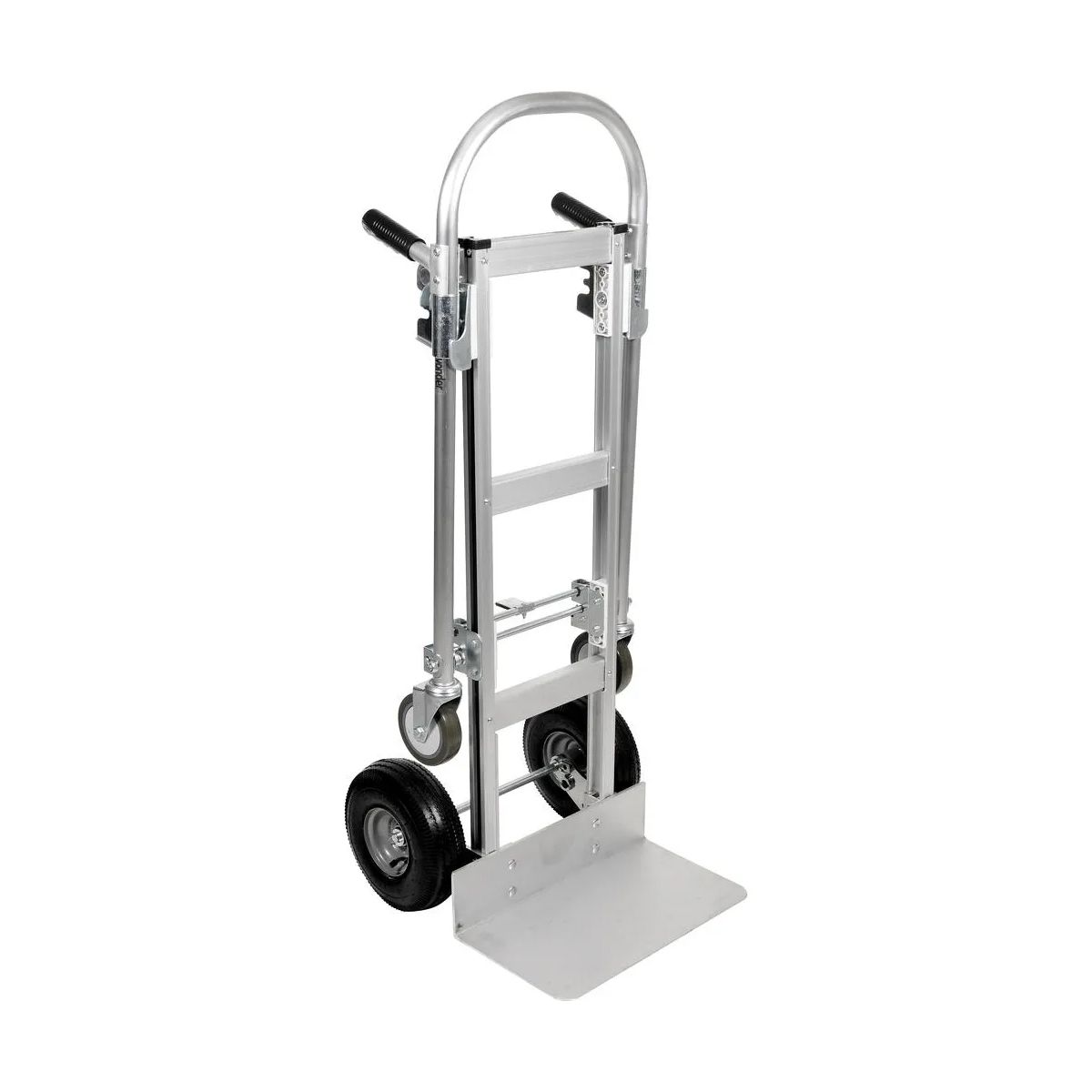 GENERICO - Carro De Carga Aluminio Dual Corto Capacidad 300 Kg