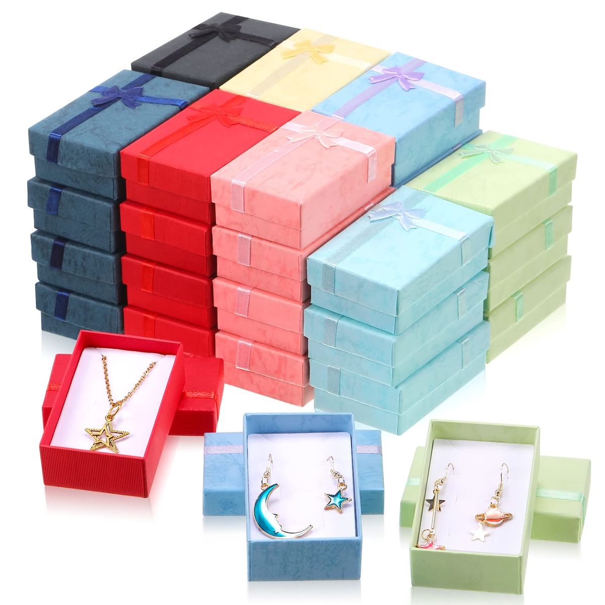 GENERICO - Pack 12 Cajas De Regalo Para Joyería