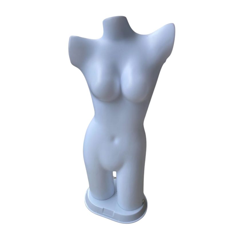 GENERICO - Torso Exhibidor Blanco Femenino Gms