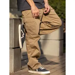 MAUI AND SONS - Pantalón Jogger Olani Café Hombre - Café