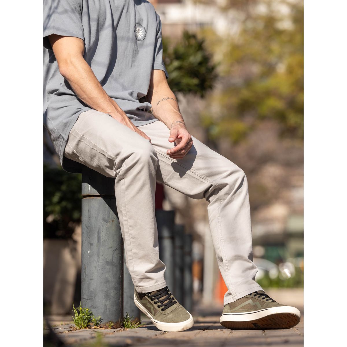 MAUI AND SONS - Pantalón Riptide Beige Hombre Maui And Sons - Beige