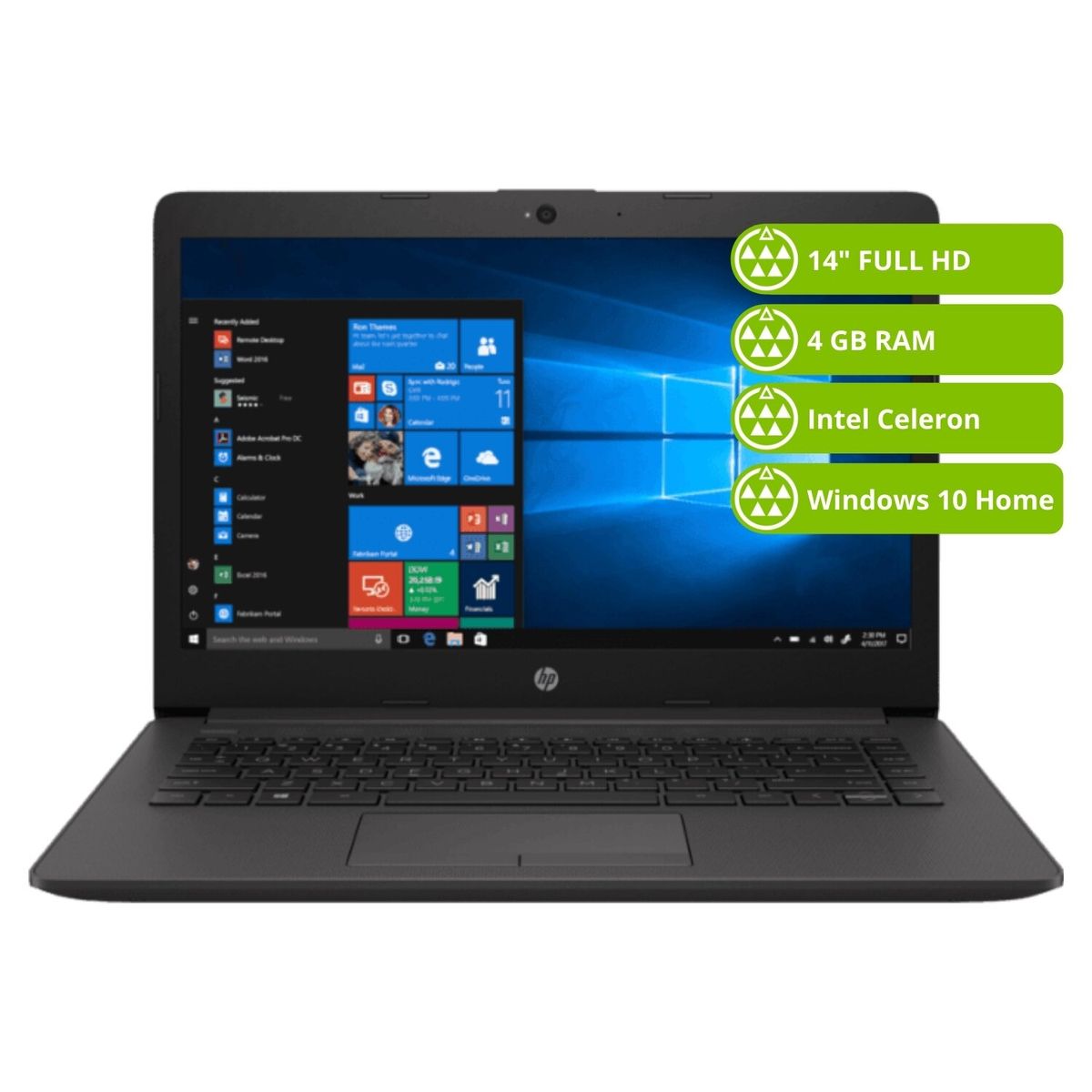 HP - NOTEBOOK HP 240 G7 N4020 4GB 500GB WIN10H