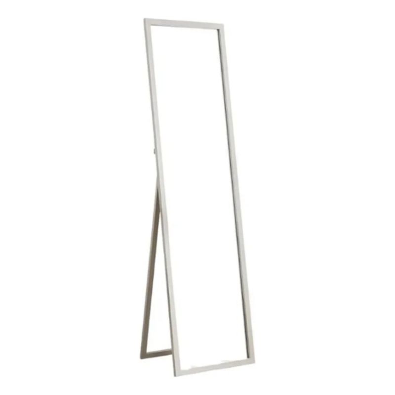 ANYHOGAR - Espejo Cuerpo Entero 150x40cm Base Plegable Estilo Japones