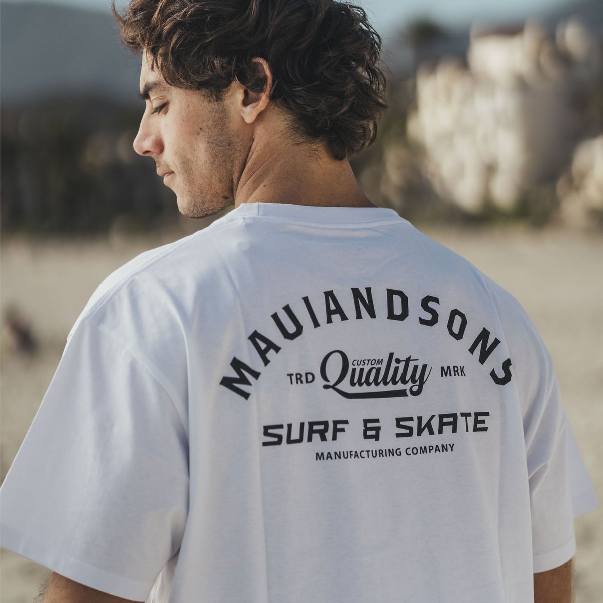 MAUI AND SONS - Polera MC Fuciju Blanco Hombre Maui And Sons - Blanco