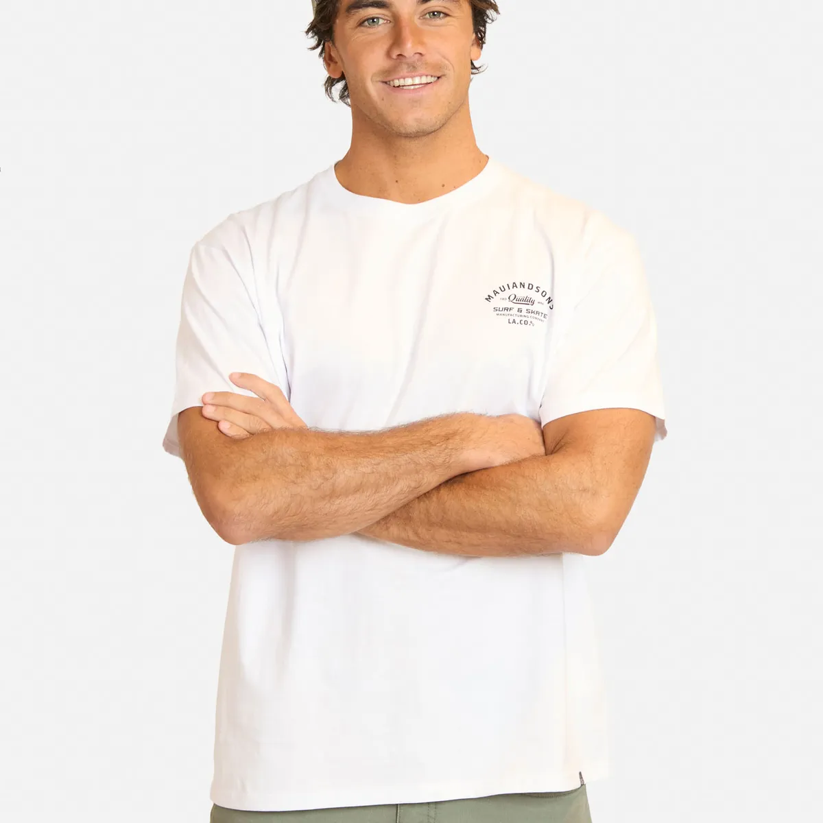 MAUI AND SONS - Polera MC Fuciju Blanco Hombre Maui And Sons - Blanco