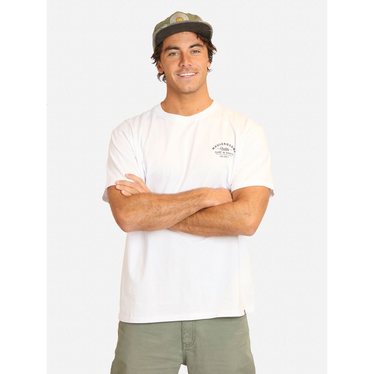 MAUI AND SONS - Polera MC Fuciju Blanco Hombre Maui And Sons - Blanco