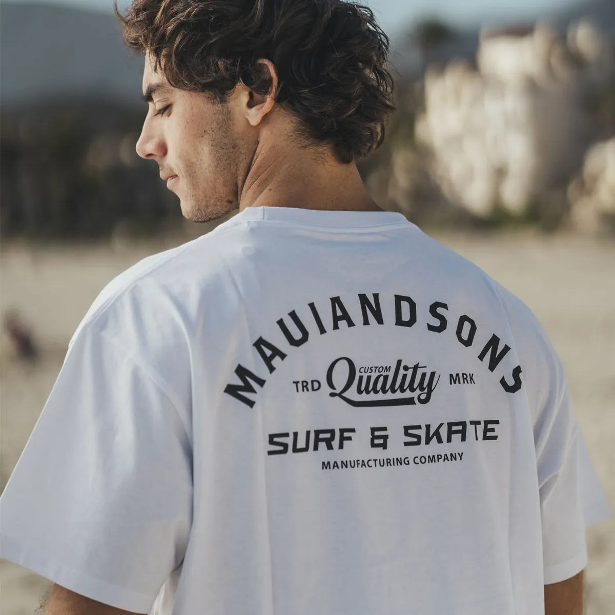 MAUI AND SONS - Polera MC Fuciju Blanco Hombre Maui And Sons - Blanco