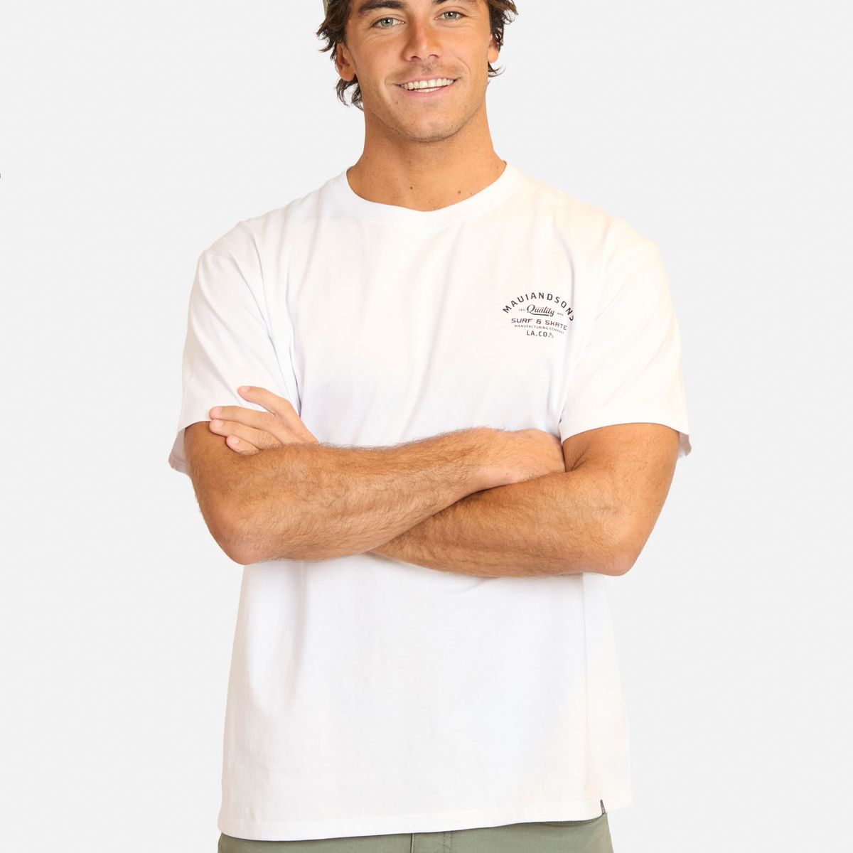 MAUI AND SONS - Polera MC Fuciju Blanco Hombre Maui And Sons - Blanco