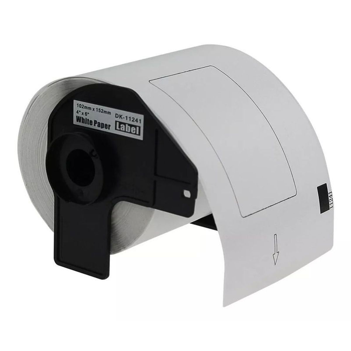 GENERICO - Rollo De Etiquetas Dk 1241, 102mm X 152mm Con Base 200 Etq