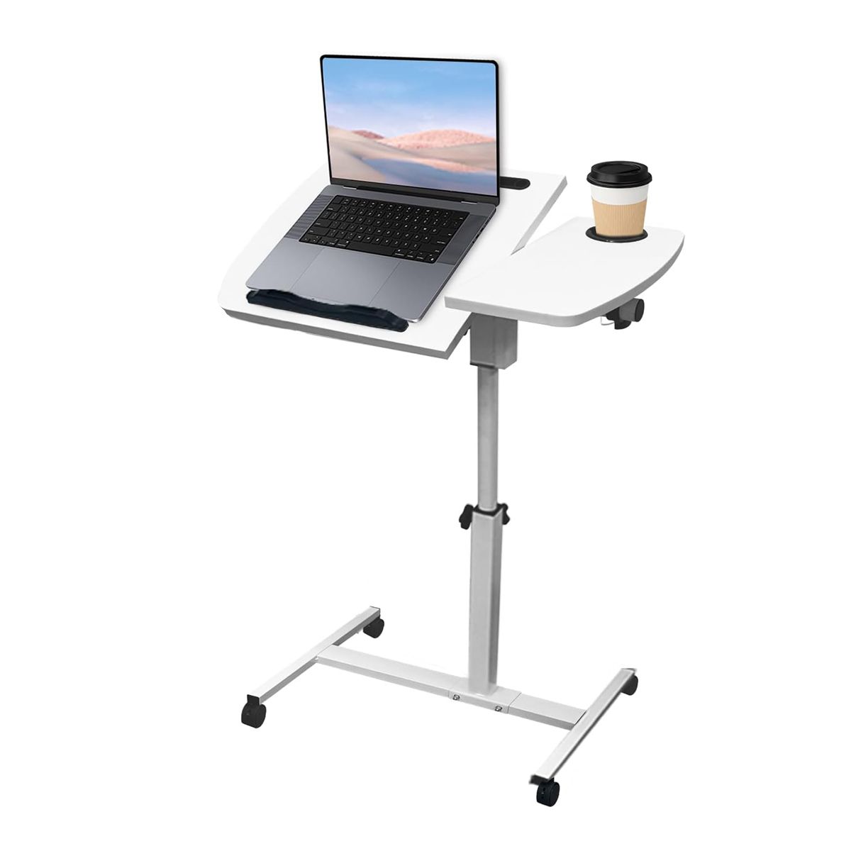 ATURE - Mesa Elevable Móvil Para Portátil Mesilla De Noche