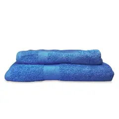 ZAHR - TOALLA DE BAÑO COLECCIÓN 70×140 CM AZUL